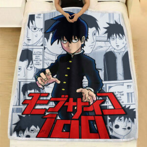 Plaid Ritsu Kageyama Mob Psycho 100 Couverture Plaid Polaire Plaid Canapé