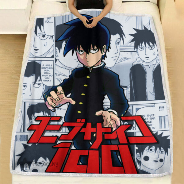 Plaid Ritsu Kageyama Mob Psycho 100 Couverture Plaid Polaire Plaid Canapé
