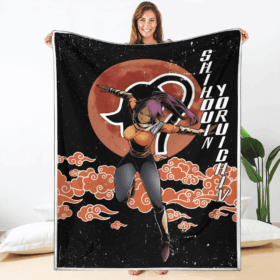 Plaid Shihouin Yoruichi Bleach 01 Couverture Plaid Polaire Plaid Canapé
