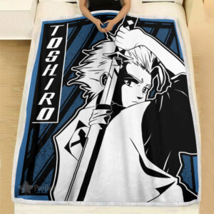 Plaid Toshiro Hitsugaya Bleach Couverture Plaid Polaire Plaid Canapé