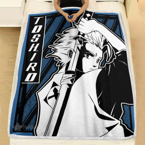 Plaid Toshiro Hitsugaya Bleach Couverture Plaid Polaire Plaid Canapé