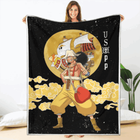 Plaid Usopp One Piece 01 Couverture Plaid Polaire Plaid Canapé