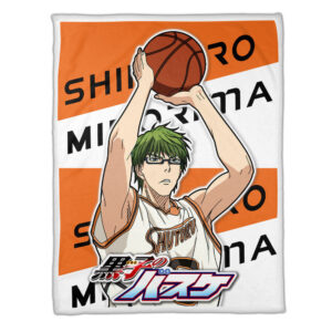 Plaid Shintaro Midorima Kuroko no Basket Couverture Plaid Polaire Plaid Canapé