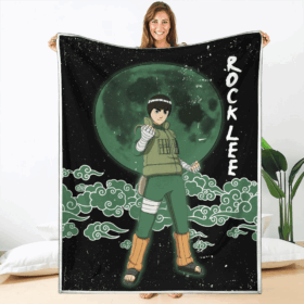 Plaid Rock Lee Naruto 02 Couverture Plaid Polaire Plaid Canapé