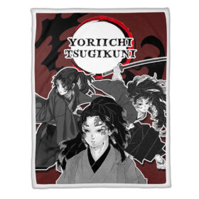 Plaid Tsugikuni Yoriichi Demon Slayer Couverture Plaid Polaire Plaid Canapé