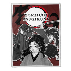 Plaid Tsugikuni Yoriichi Demon Slayer Couverture Plaid Polaire Plaid Canapé