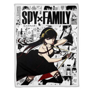 Plaid Yor Forger Spy X Family Couverture Plaid Polaire Plaid Canapé