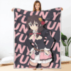 Plaid Yunyun KonoSuba Couverture Plaid Polaire Plaid Canapé