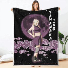 Plaid Yamanaka Ino Naruto Couverture Plaid Polaire Plaid Canapé