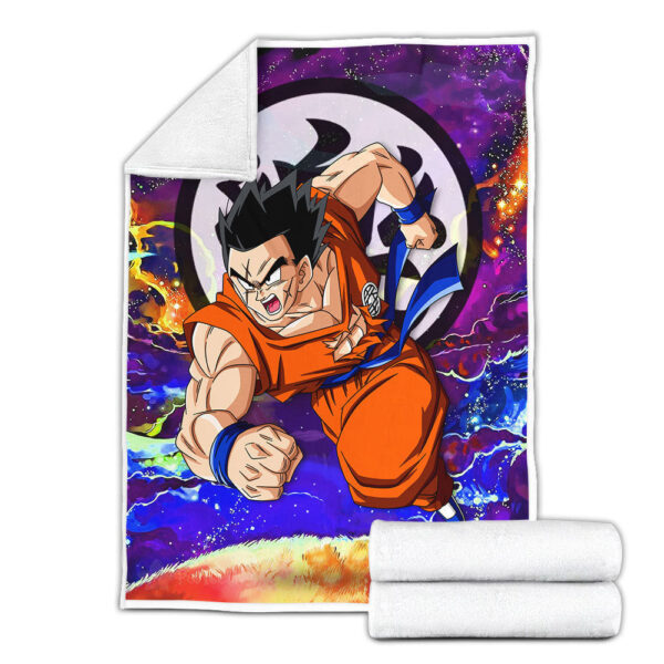 Plaid Yamcha Dragon Ball DBZ Couverture Plaid Polaire Plaid Canapé – Image 2
