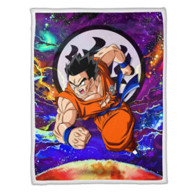 Plaid Yamcha Dragon Ball DBZ Couverture Plaid Polaire Plaid Canapé