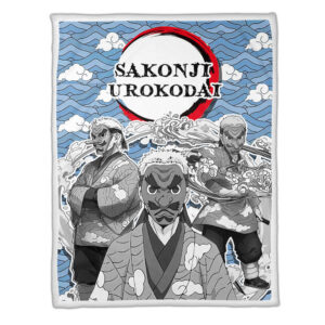 Plaid Sakonji Urokodaki Demon Slayer 01 Couverture Plaid Polaire Plaid Canapé