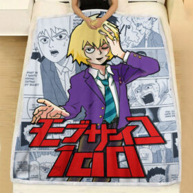 Plaid Teruki Hanazawa Mob Psycho 100 Couverture Plaid Polaire Plaid Canapé
