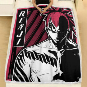 Plaid Renji Abarai Bleach 02 Couverture Plaid Polaire Plaid Canapé