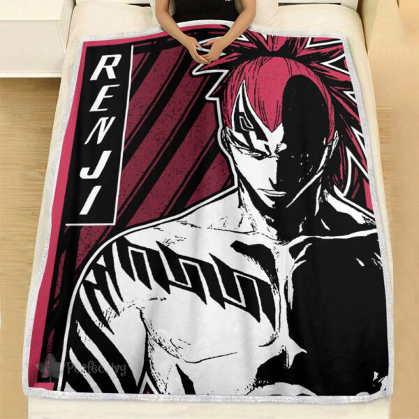 Plaid Renji Abarai Bleach 02 Couverture Plaid Polaire Plaid Canapé