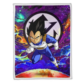 Plaid Vegeta Dragon Ball DBZ 02 Couverture Plaid Polaire Plaid Canapé