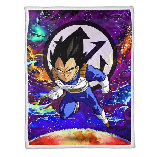 Plaid Vegeta Dragon Ball DBZ 02 Couverture Plaid Polaire Plaid Canapé