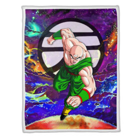Plaid Tenshinhan Dragon Ball DBZ Couverture Plaid Polaire Plaid Canapé
