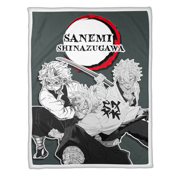 Plaid Shinemi Shinasugawa Demon Slayer Couverture Plaid Polaire Plaid Canapé