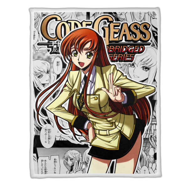 Plaid Shirley Fenette Code Geass Couverture Plaid Polaire Plaid Canapé – Image 3