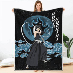 Plaid Rukia Kuchiki Bleach 01 Couverture Plaid Polaire Plaid Canapé