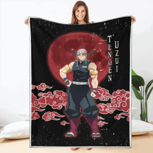 Plaid Tengen Uzui Demon Slayer 01 Couverture Plaid Polaire Plaid Canapé