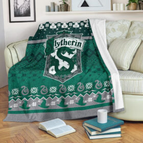 Plaid Harry Potter Serpentard Noël 1001 Couverture Plaid Polaire Plaid Canapé