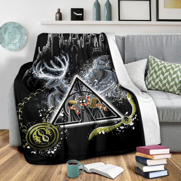 Plaid Harry Potter Toujours 1003 Couverture Plaid Polaire Plaid Canapé – Image 2