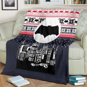 Plaid Batman Noël 1002 Couverture Plaid Polaire Plaid Canapé
