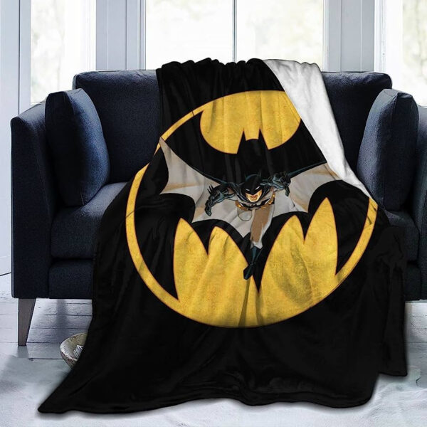 Plaid Batman 1003 Couverture Plaid Polaire Plaid Canapé