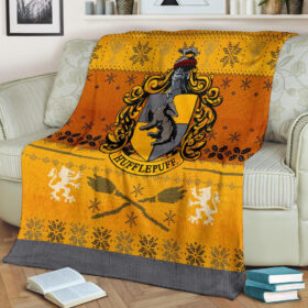 Plaid Harry Potter Poufsouffle Noël 1001 Couverture Plaid Polaire Plaid Canapé