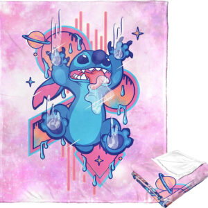 Plaid Stitch dans Lilo et Stitch 6 Couverture Plaid Polaire Plaid Canapé