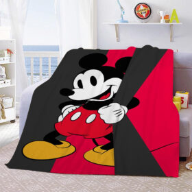 Plaid Mickey Mouse 1001 Disney Couverture Plaid Polaire Plaid Canapé