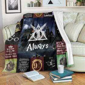 Plaid Harry Potter Toujours 1001 Couverture Plaid Polaire Plaid Canapé