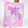 Plaid Licorne mignonne pour les enfants 10 Couverture Plaid Polaire Plaid Canapé