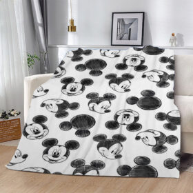 Plaid Mickey MouseDisney Couverture Plaid Polaire Plaid Canapé