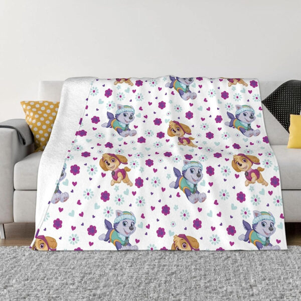 Plaid Personnages Pat' Patrouille 1025 Couverture Plaid Polaire Plaid Canapé