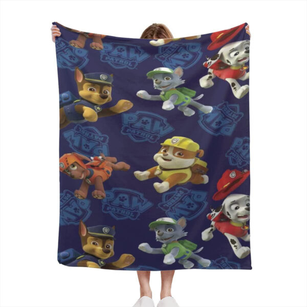 Plaid Personnages Pat' Patrouille 1009 Couverture Plaid Polaire Plaid Canapé