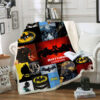 Plaid Batman pour toujours Couverture Plaid Polaire Plaid Canapé