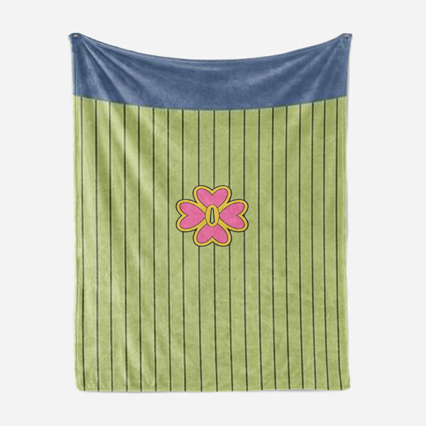 Plaid Mitsuri Kanroji Love Pillar Demon Slayer Couverture Plaid Polaire Plaid Canapé