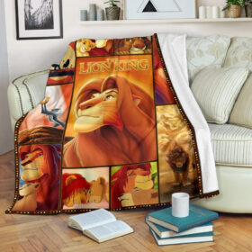 Plaid Le Roi Lion Papa Mufasa Disney Couverture Plaid Polaire Plaid Canapé