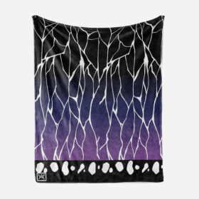 Plaid Kocho Shinobu Demon Slayer Insect Pillar Couverture Plaid Polaire Plaid Canapé