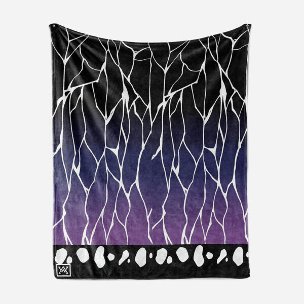 Plaid Kocho Shinobu Demon Slayer Insect Pillar Couverture Plaid Polaire Plaid Canapé