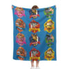 Plaid Personnages Pat' Patrouille 1008 Couverture Plaid Polaire Plaid Canapé