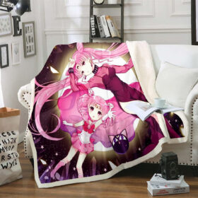 Plaid Sailor Moon 1009 Couverture Plaid Polaire Plaid Canapé