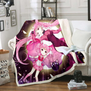 Plaid Sailor Moon 1009 Couverture Plaid Polaire Plaid Canapé