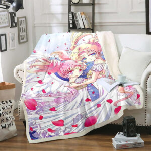 Plaid Sailor Moon 1015 Couverture Plaid Polaire Plaid Canapé