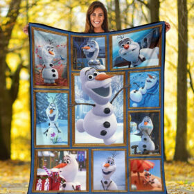 Plaid Olaf mignon La Reine des neiges 1003 Couverture Plaid Polaire Plaid Canapé