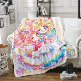 Plaid Sailor Moon 1019 Couverture Plaid Polaire Plaid Canapé