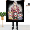 Plaid Demon Slayer Uzui Tengen Couverture Plaid Polaire Plaid Canapé
